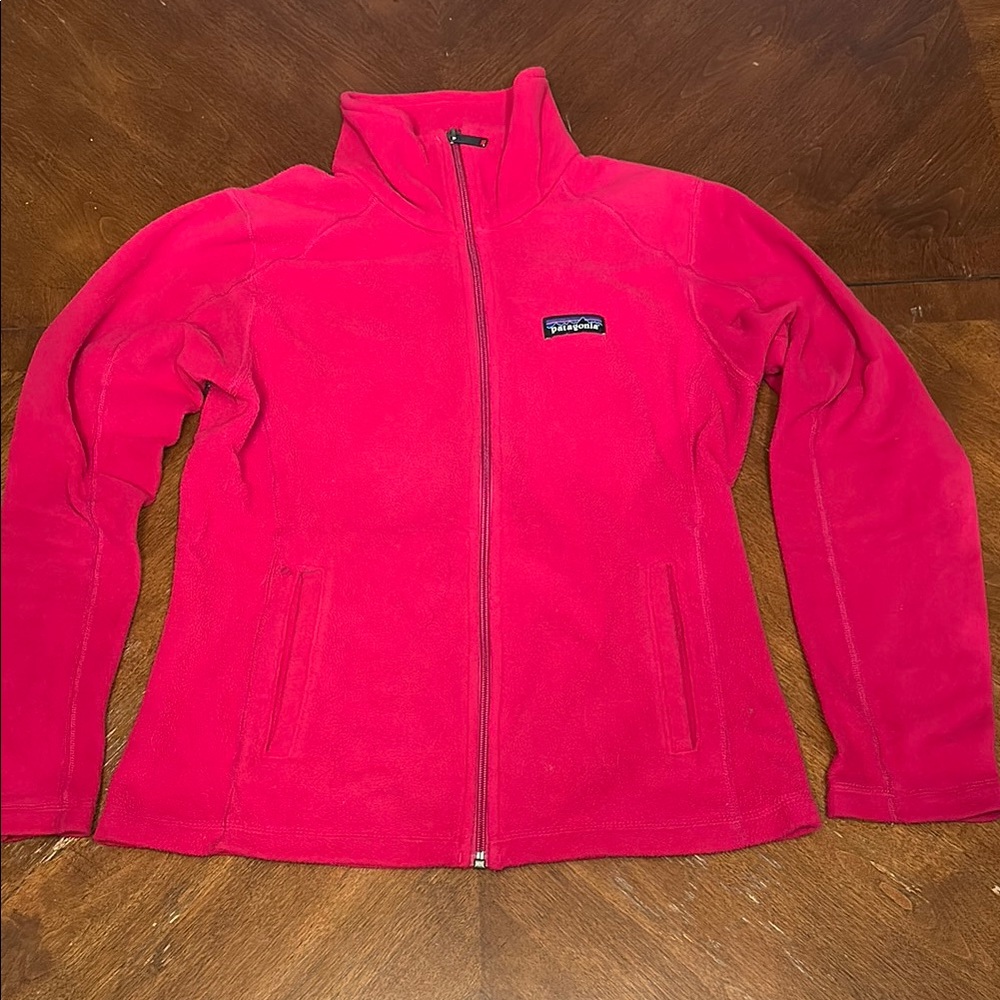 Patagonia Pink Full-Zip Fleece